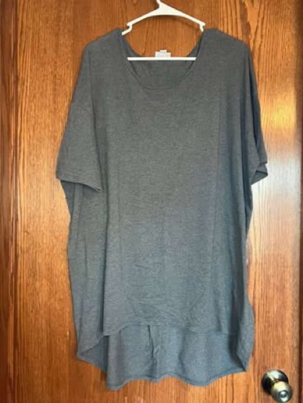 LuLaRoe Women's Short Sleeve Top in Gray